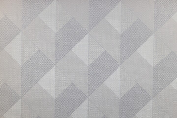 Modern Gray Geometric Wallcovering Pattern Background