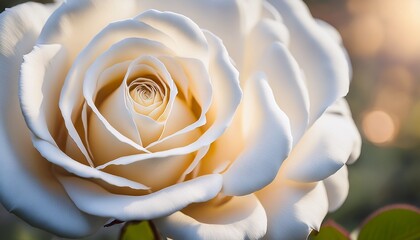 elegant white rose nature floral photography soft background close up view beauty in simplicity
