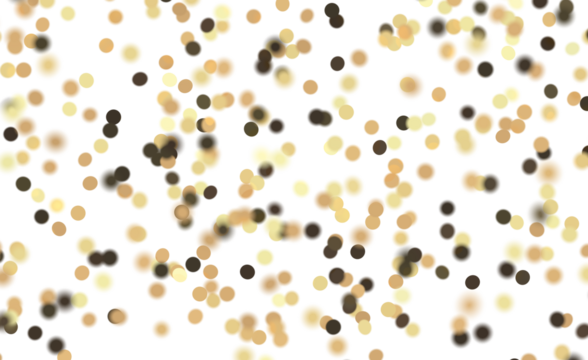Abstract background featuring soft bokeh circles in shades of brown and gold against a white backdro - Powered by Adobe