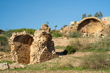 The archaeological site of Chemtou in Tunisia is known for its ancient marble quarries and Roman remains, illustrating the region&rsquo;s importance as a major source of high-quality stone in antiquity.