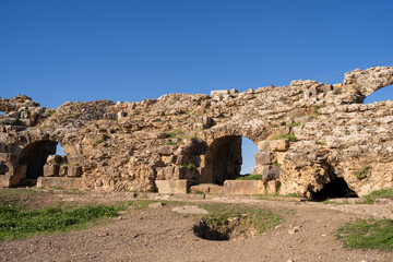 The archaeological site of Chemtou in Tunisia is known for its ancient marble quarries and Roman remains, illustrating the region&rsquo;s importance as a major source of high-quality stone in antiquity.