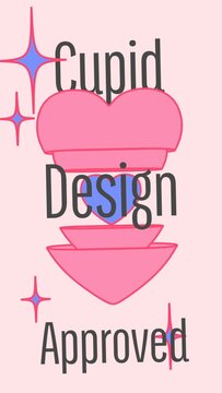 Sweet Valentines Greetings in Motion - Vertical