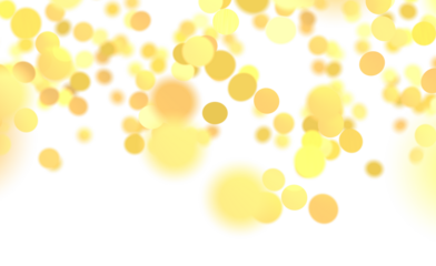 Dreamy background with blurred yellow bokeh lights. Perfect for abstract designs, backgrounds, and creative projects. Gr