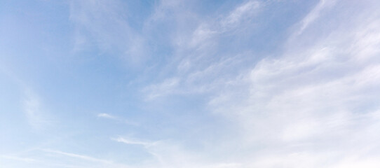 blue sky with clouds