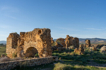 The archaeological site of Chemtou in Tunisia is known for its ancient marble quarries and Roman remains, illustrating the region&rsquo;s importance as a major source of high-quality stone in antiquity.