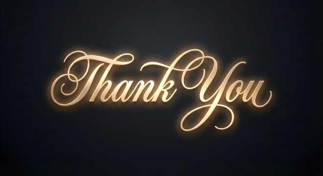 Clean Corporate Thank You Card Design