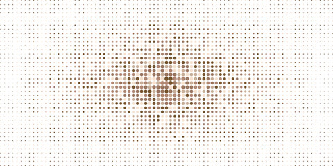 Modern dotted halftone gradient texture. Vanishing polka dot simple.Vanishing polka. Halftone background vector, abstract backdrop design with two tone pattern. Mesh dotted halftone gradient texture. 