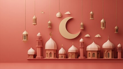 Eid Mubarak Design Background. abstract Vector Illustration for greetings card, poster and banner.