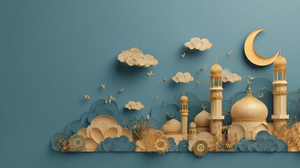 Eid Mubarak Design Background. abstract Vector Illustration for greetings card, poster and banner.