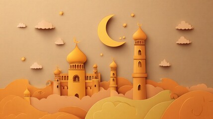 Eid Mubarak Design Background. abstract Vector Illustration for greetings card, poster and banner.