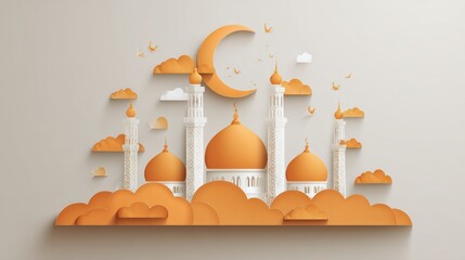 Eid Mubarak Design Background. abstract Vector Illustration for greetings card, poster and banner.