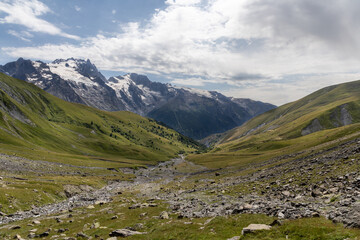 Mountain Landscape The Arves Massif