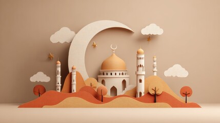 Eid Mubarak Design Background. abstract Vector Illustration for greetings card, poster and banner.