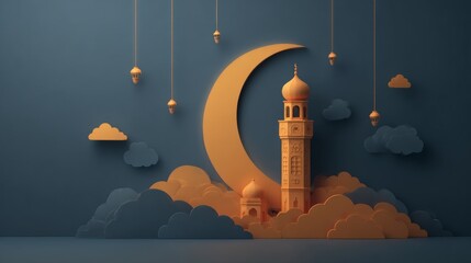 Eid Mubarak Design Background. abstract Vector Illustration for greetings card, poster and banner.