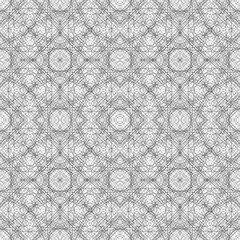 seamless op art creative geometric pattern, ornament, modern linear background, fashion print, original vector texture