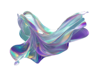 Colorful Abstract Fluid Shapes 