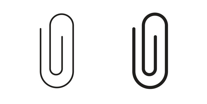 Attachment clip icon