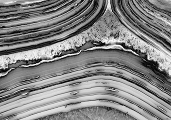 Agate Banding Pattern
