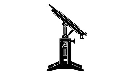 Silhouette of Thinking Man Sitting on Chair with Lightbulb Idea Concept Icon