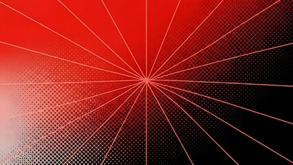 Abstract Red Lines Background