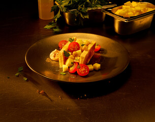  Orientalischer Salat, gem&uuml;se, salat, tomaten