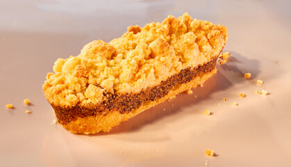 Streuselkuchen in Riegelform