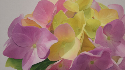 wedding invitation card background vector. Minimal hand painted watercolor botanical flowers texture template background. Design for wedding, vip cover, poster, rsvp moderncard.Valentine's Day