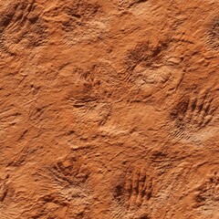 Fototapeta premium Crafting beauty with hand-shaped clay surface exhibiting intricate textures and patterns