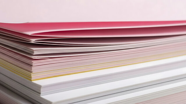 A stack of colorful notepads ready for note-taking
