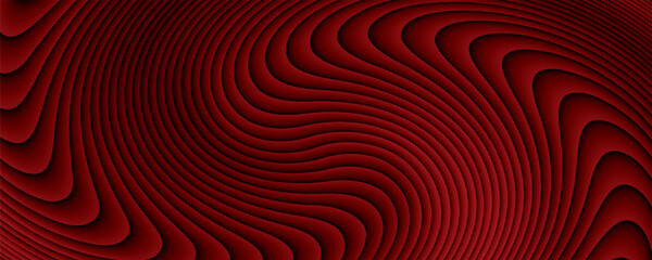 Modern graphic design showing layered arcs transitioning smoothly from vivid orange to shadow, suggesting a warm, cyclical, and dynamic flow.