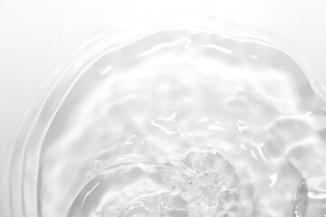 Clear Water Surface with Gentle Ripples and Soft Light Reflection