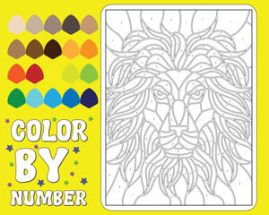 Fototapeta premium 100 Mystery Mosaic Color by Number: Pixel Art Masterpieces: Reveal Wildlife, Animals, Portraits, Nature and Beautiful Scenery Hidden in Geometric ... for Adults & Teens (Pixel Art Coloring Quest)