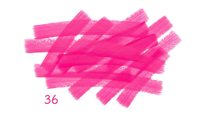 Vibrant pink brush strokes