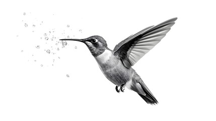 Obraz premium hummingbird in flight