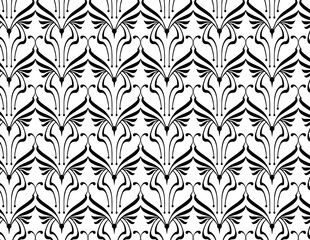 seamless pattern with leaves