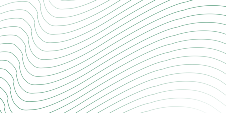 Abstract Gradient Curved Lines Background with Soft Green Flowing Waves, Minimal Modern Line Art Design - Powered by Adobe