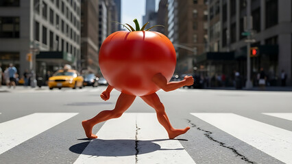  Giant Anthropomorphic Tomato With