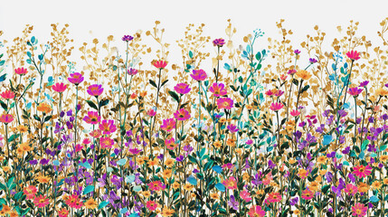 watercolor botanical Daisy flowers texture template background.Elegant wedding invitation card background . Minimal hand painted Design for wedding or Valentine's Day