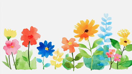 watercolor botanical Daisy flowers texture template background.Elegant wedding invitation card background . Minimal hand painted Design for wedding or Valentine's Day