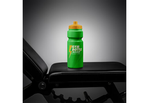 Gym Bottle Mockup