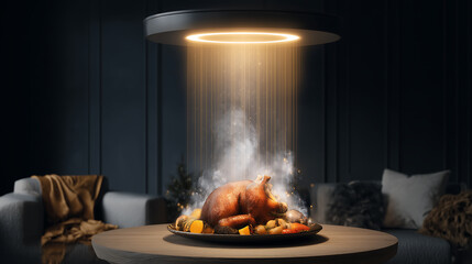 Roast Turkey light effect
