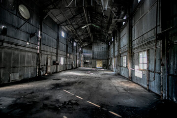 old abandoned factory