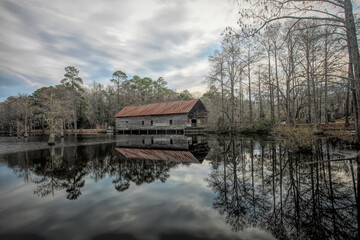 Reflection of Mill in georgia