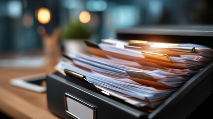 Inventory concept on document folder display business organization stock photo stock control documentation supply chain management logistics operations administrative records