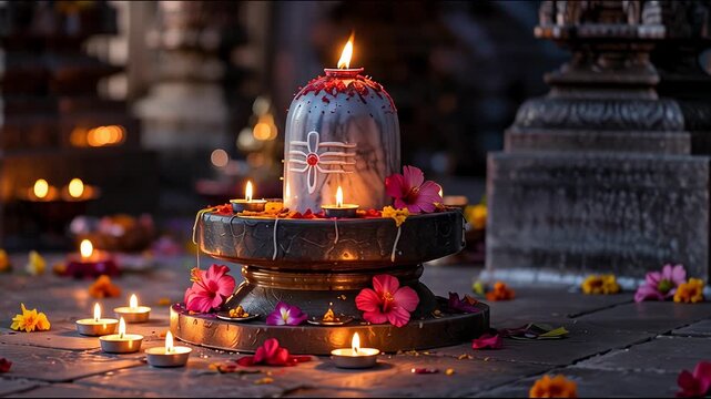 Maha Shivratri is an important annual Hindu festival known as the "Great Night of Shiva", dedicated to Lord Shiva.
