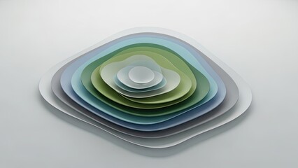 A close-up of a white light switch on the wall reflecting a circular digital data disc with abstract blue light and modern technology audio storage media