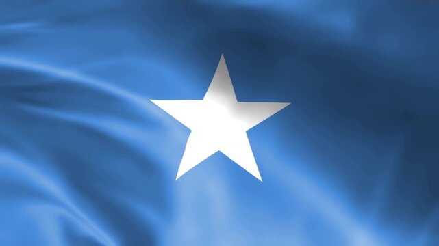 Somalia flag waving in the wind a symbol of national pride and independence perfect for patriotic or travel content