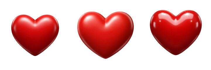 High quality heart collection multiple hearts love romance passion affection relationship Valentine&rsquo;s Day wedding engagement PNG file stock ,,.