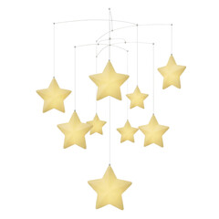 Obraz premium Star mobile hanging decoration
