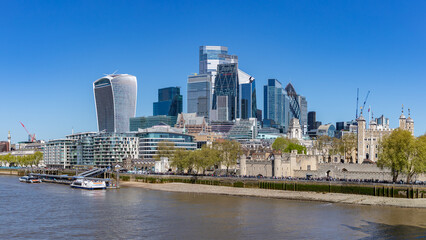 Tower of London and City of London District Financial Center